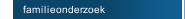 familieonderzoek