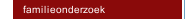 familieonderzoek